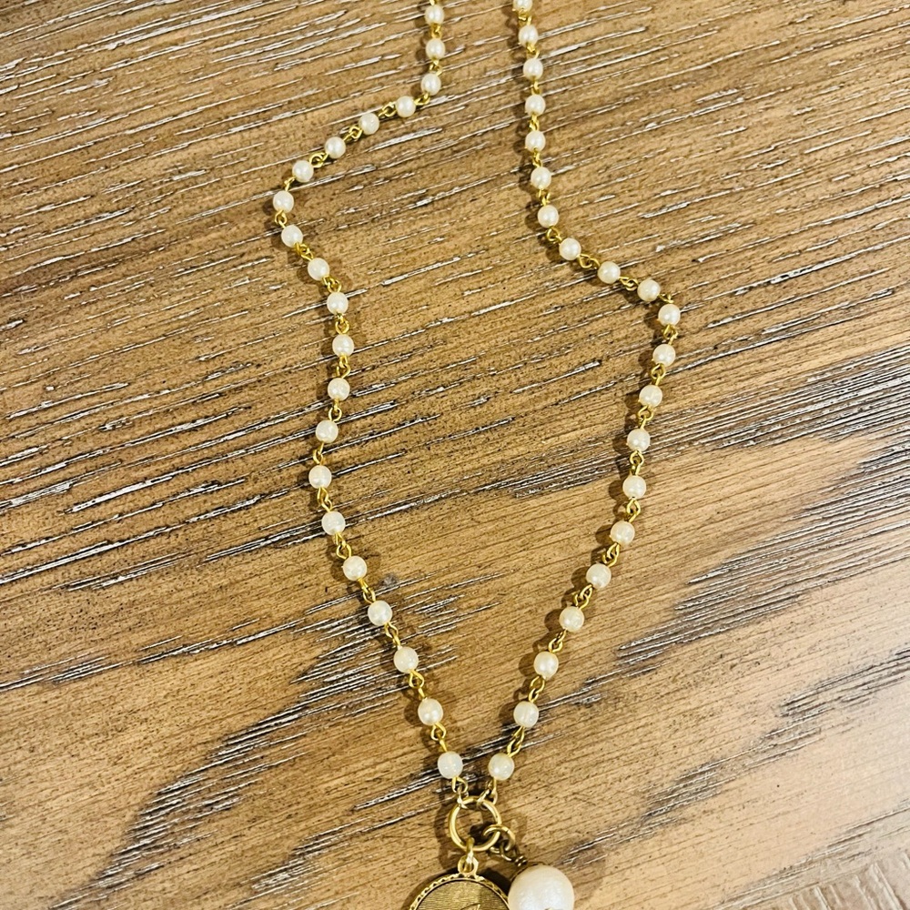 John Wind Maximal Art Necklace “J” Initial Charm